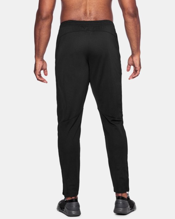Men's UA Sportstyle Pique Pants, Black, pdpMainDesktop image number 1